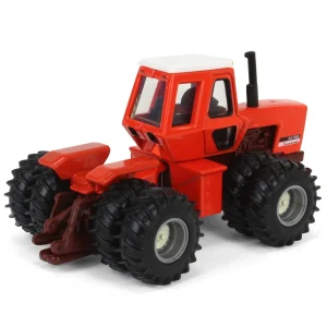 Manufacturer_ERTL Tractors | Lowboys & Flatbeds<1/64 Allis Chalmers 7580 Maroon Belly with Semi & Lowboy Trailer