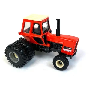 Manufacturer_ERTL Tractors<1/64 Allis Chalmers 7045 w/ Cab, Rear Duals & Diamond Tread Front Tires, Limited ERTL Production