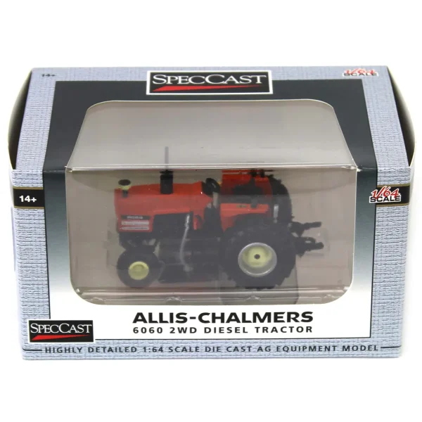 Manufacturer_SpecCast Tractors<1/64 Allis Chalmers 6060 2WD Tractor with Early Decal Variation