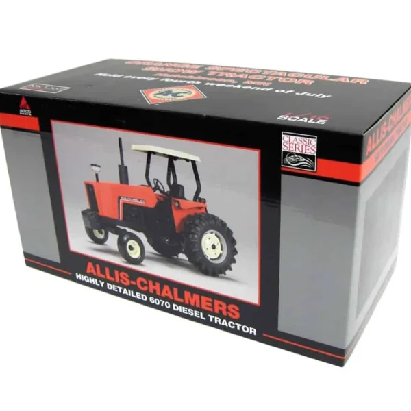 Manufacturer_SpecCast Tractors<1/16 Allis Chalmers 6070 2WD with Canopy, 2007 Orange Spectacular Show
