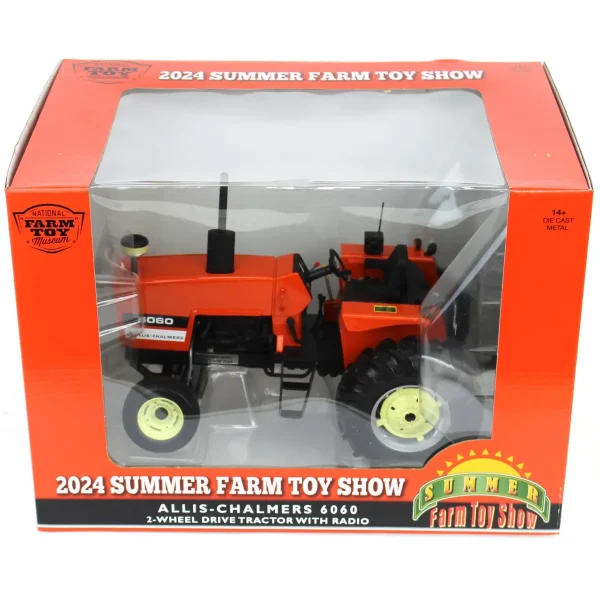 Manufacturer_SpecCast Tractors<1/16 Allis Chalmers 6060 with Early Decal Variation, 2024 Summer Farm Toy Show