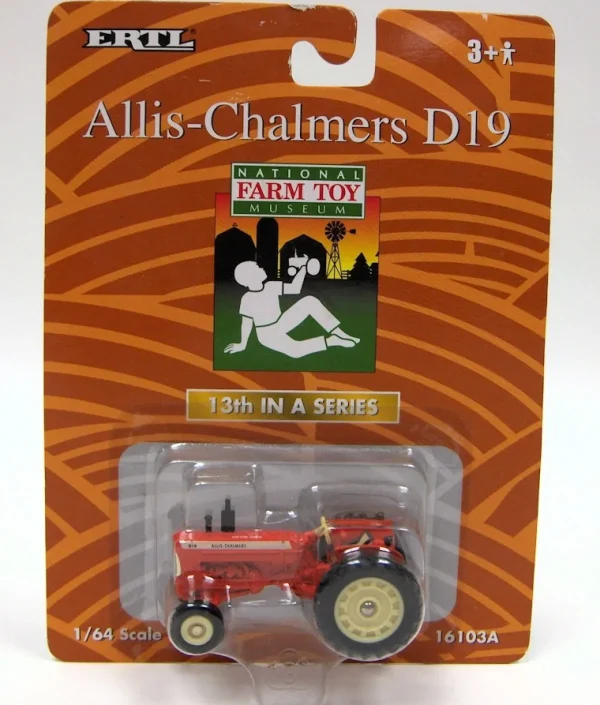 Manufacturer_ERTL Tractors<1/64 Allis Chalmers D-19, 2002 National Farm Toy Museum