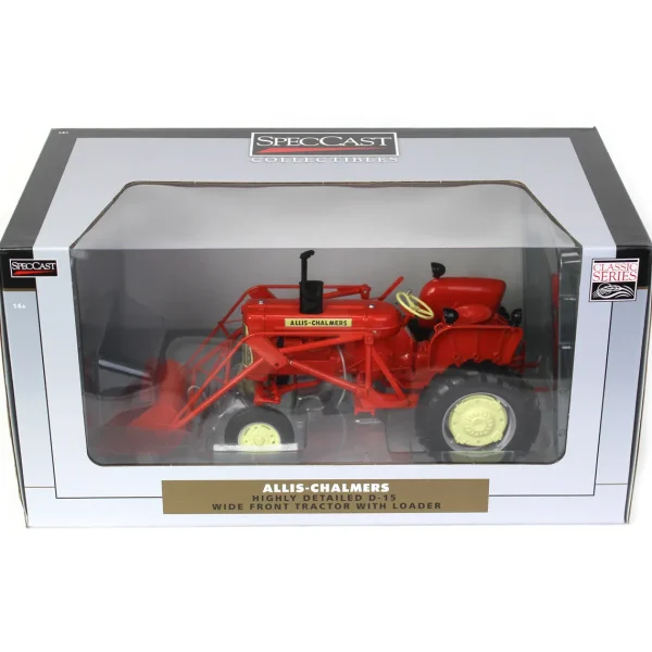 Manufacturer_SpecCast Implements<1/16 Allis Chalmers D-15 with Front Loader