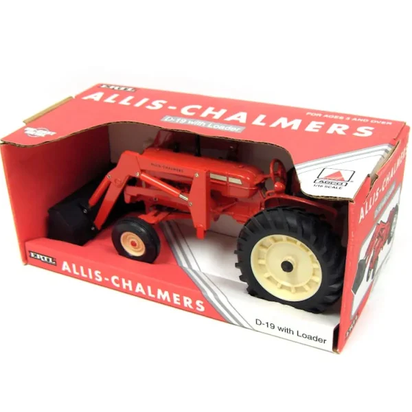 Manufacturer_ERTL Tractors<1/16 Allis Chalmers D-19 with Loader by ERTL