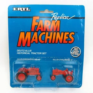 Manufacturer_ERTL Tractors<1/64 Allis Chalmers WD45 & C Tractor Set by ERTL
