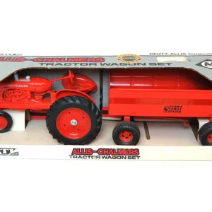 Manufacturer_ERTL Tractors | Implements<1/16 Allis Chalmers WD-45 NF w/ Flare Box Wagon, Central Tractor Ed