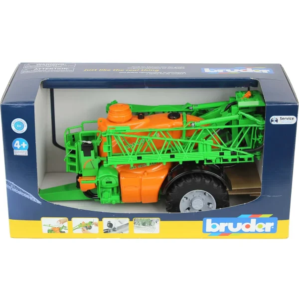 Manufacturer_Bruder Toys Implements<1/16 Amazone UX 5200 Trailed Field Sprayer by Bruder