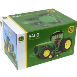 Manufacturer_ERTL Tractors<1/16 & 1/64 John Deere 8400 Tractors Set, 30th Anniversary