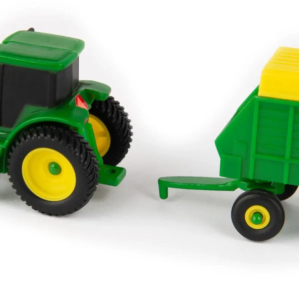 Manufacturer_ERTL Tractors<Approx. 1/64 Scale John Deere 70 Piece Value Set with Machine Shed