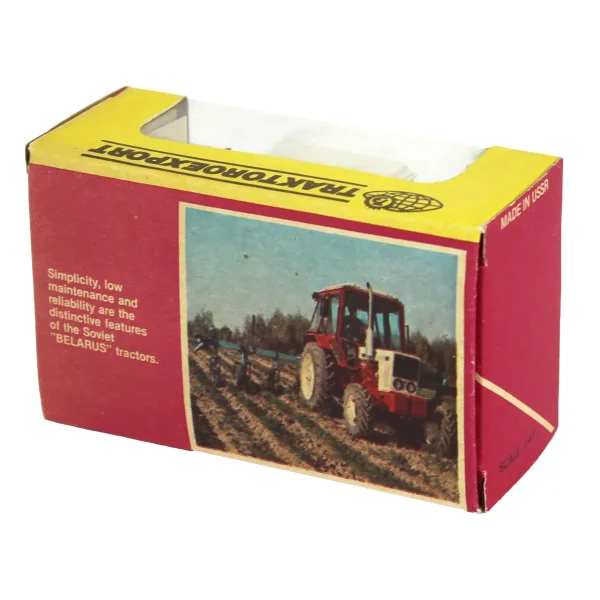 Manufacturer_Other Tractors<1/43 Belarus MT3-82 Tractor with Cab, Lights, and Blank Rims
