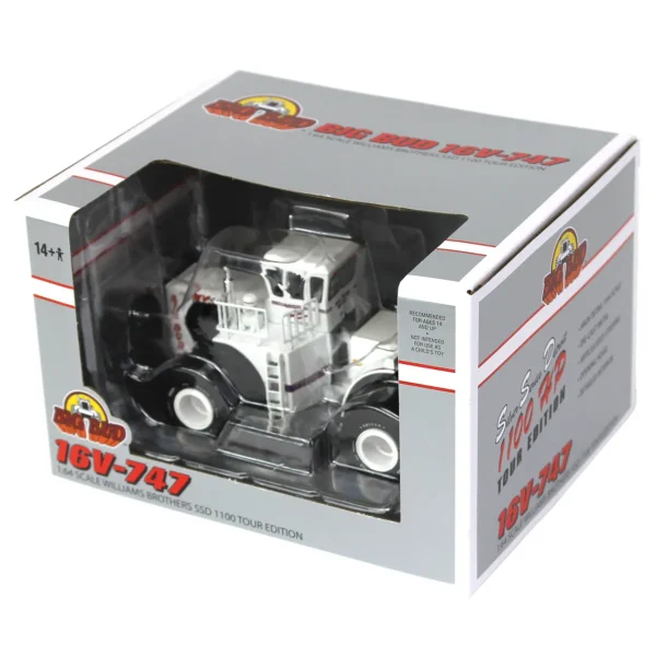 Manufacturer_DCP by First Gear Tractors<1/64 Big Bud 16V-747 Williams Brothers SSD 1100 Tour Edition