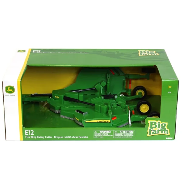Outback Toys Implements<1/16 Big Farm John Deere E-12 Rotary Cutter with Folding Wings