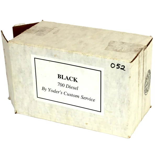 Manufacturer_Other Tractors<1/16 Black Case 700 Diesel Plastic Toy Tractor by Yoder