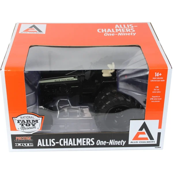 Manufacturer_ERTL Tractors<Black Chase Unit ~ 1/16 Allis Chalmers One-Ninety with Rear Duals, 2023 National Farm Toy Museum