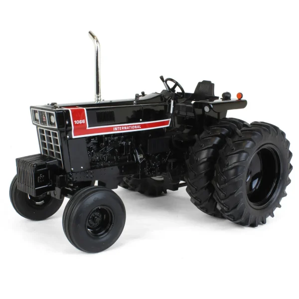 Manufacturer_ERTL Tractors<Black Chase Unit ~ 1/16 International Harvester 1066 Black Stripe with Rear Duals, ERTL Prestige Collection