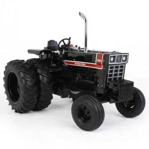 Manufacturer_ERTL Tractors<Black Chase Unit ~ 1/16 International Harvester 1066 Black Stripe with Rear Duals, ERTL Prestige Collection