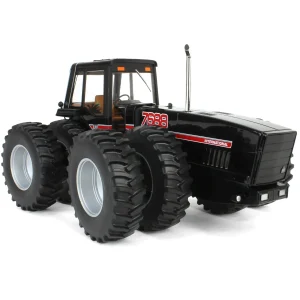 Manufacturer_ERTL Tractors<Black Chase Unit ~ 1/16 International 7688 Super 70 Series 2+2, 3rd in Outback Toys Exclusive Series