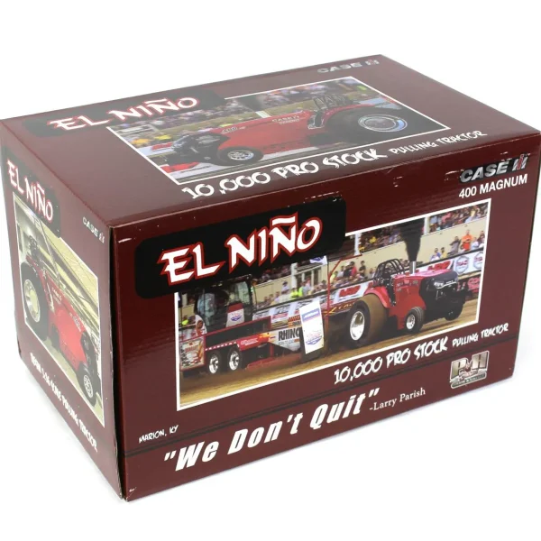 Manufacturer_ERTL Tractors<Black Chrome Chase Unit ~ 1/16 RESIN Case IH AFS Connect Magnum 400 "El Niño" Pulling Tractor