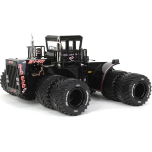 Manufacturer_First Gear, Inc. Tractors<Black Edition ~ 1/64 High Detail Big Bud 16V-747 Silver Series Detroit 1100 HP with Titan Goodyear LSW Tires