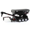 Manufacturer_SpecCast Implements<1/64 Black J&M LC390 Tri-axle Gooseneck Seed Tender