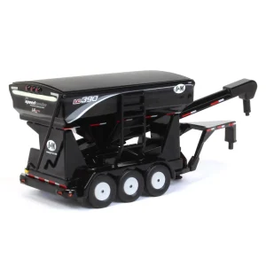 Manufacturer_SpecCast Implements<1/64 Black J&M LC390 Tri-axle Gooseneck Seed Tender