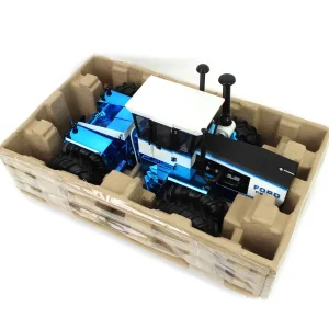 Manufacturer_ERTL Tractors<Blue & Gold Chrome Set of 2 ~ 1/16 Ford FW-30 4WD w/ Duals, Toy Tractor Times 41st Anniv, ERTL Prestige Collection