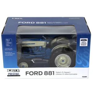 Manufacturer_ERTL Tractors<Blue Chase Unit ~ 1/16 Ford 881 Select-O-Speed Wide Front, ERTL Prestige Collection