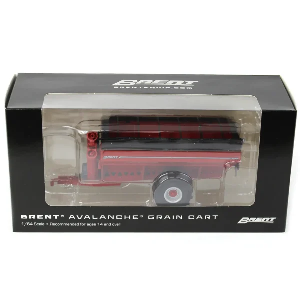 Manufacturer_SpecCast Implements<1/64 Brent 1198 Avalanche Grain Cart with Flotation Tires, Red