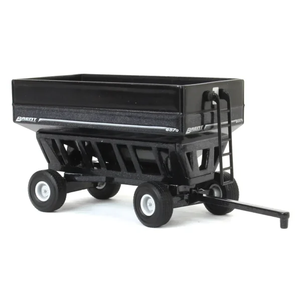 Manufacturer_SpecCast Implements<1/64 Brent 657Q Gravity Wagon, Metallic Black