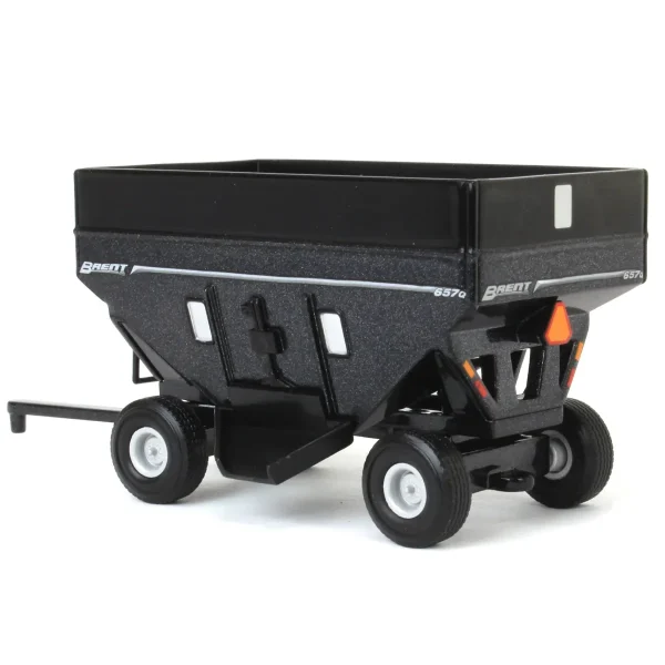 Manufacturer_SpecCast Implements<1/64 Brent 657Q Gravity Wagon, Metallic Black