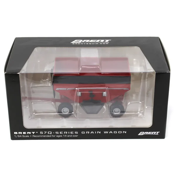 Manufacturer_SpecCast Implements<1/64 Brent 657Q Gravity Wagon, Red