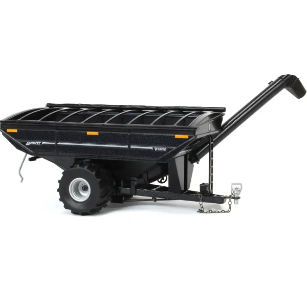 Manufacturer_SpecCast Implements<1/64 Brent V1300 Grain Cart with Flotation Tires, Metallic Black