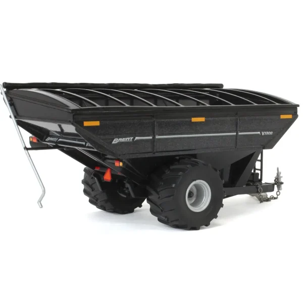 Manufacturer_SpecCast Implements<1/64 Brent V1300 Grain Cart with Flotation Tires, Metallic Black