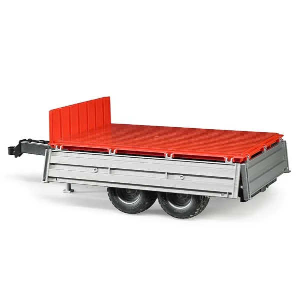 Manufacturer_Bruder Toys Implements<1/16 Bruder Dumping Trailer with Fold Down Sides