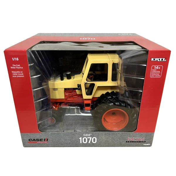 Manufacturer_ERTL Tractors<1/16 Case 1070 Agri King 2WD Tractor with Cab & Rear Duals, ERTL Prestige Collection Limited Edition