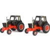 Manufacturer_ERTL Tractors<1/64 Case 970 & 1070 Agri King Black Knight Tractors Set, ERTL Prestige Collection