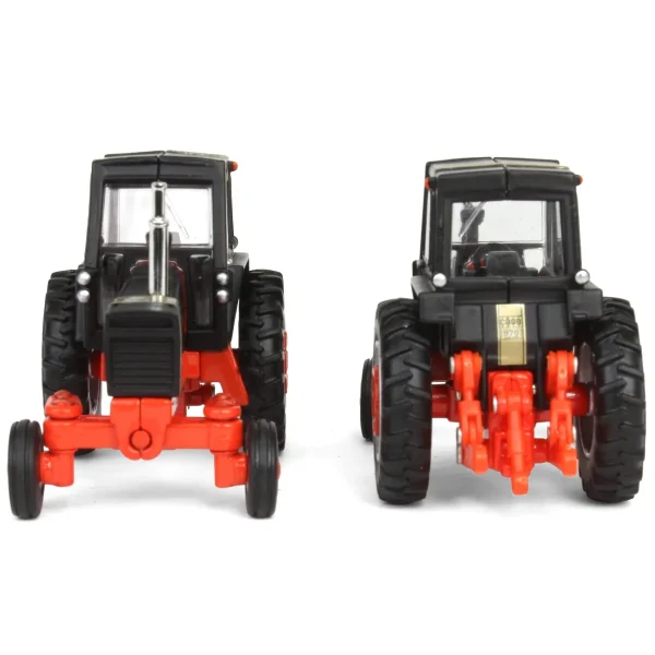 Manufacturer_ERTL Tractors<1/64 Case 970 & 1070 Agri King Black Knight Tractors Set, ERTL Prestige Collection