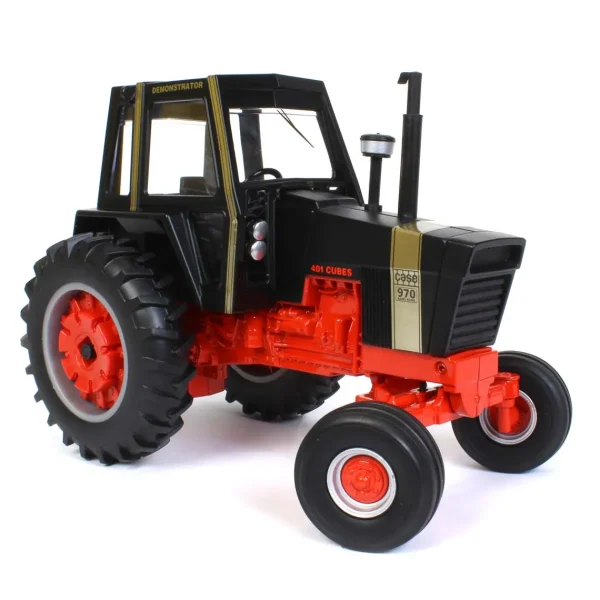 Manufacturer_ERTL Tractors<1/16 Case 970 Black Knight with Cab, ERTL Prestige