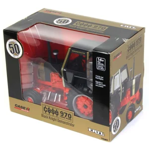 Manufacturer_ERTL Tractors<1/16 Case 970 Black Knight with Cab, ERTL Prestige