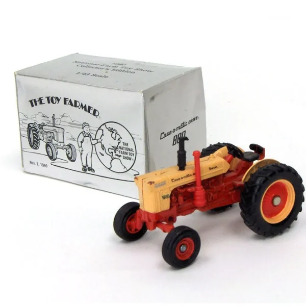 Manufacturer_ERTL Tractors<1/43 Case 800 Case-O-Matic, 1990 Toy Farmer