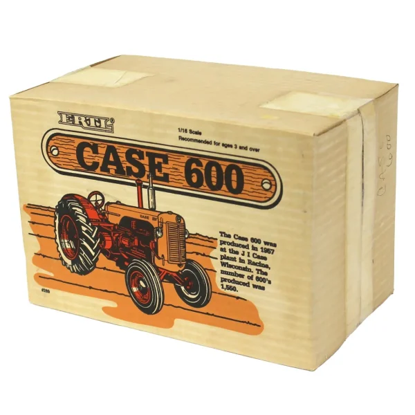 Manufacturer_ERTL Tractors<1/16 Case 600 Case-O-Matic, Special Edition, Made in the USA by ERTL