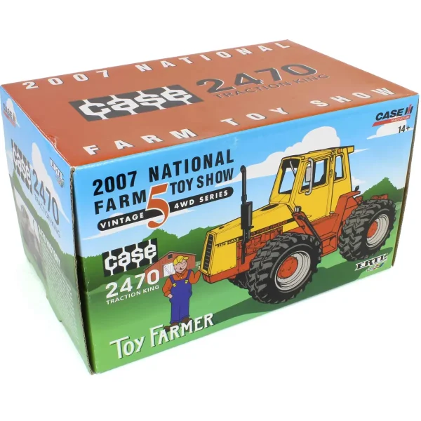Manufacturer_ERTL Tractors<1/32 Case 2470 Crab Steer 4WD, 2007 National Farm Toy Show