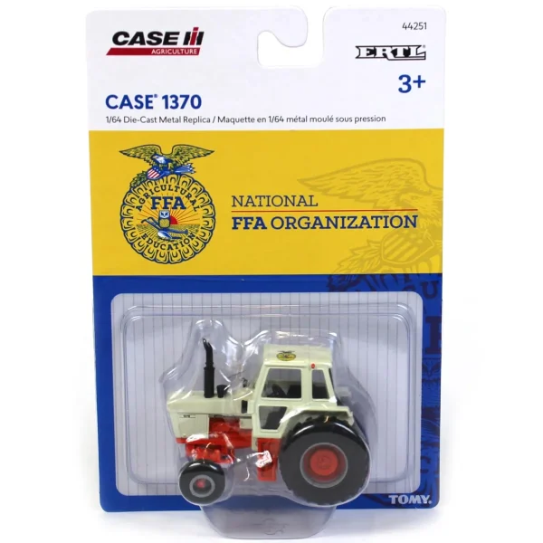 Manufacturer_ERTL Tractors<1/64 Case 1370 with Cab & FFA Logo