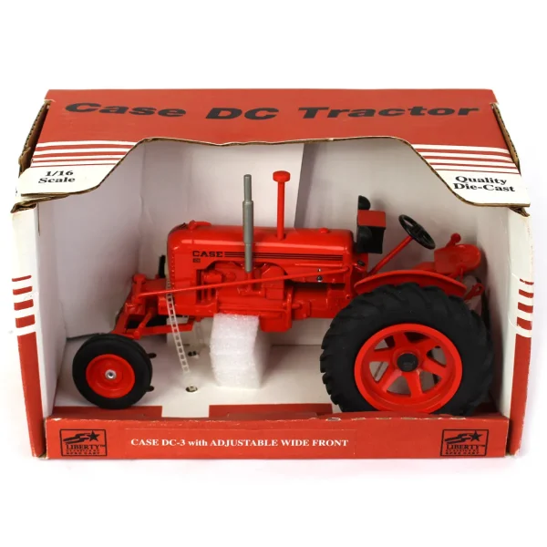 Manufacturer_SpecCast Tractors<1/16 Case DC-3 with Adjustable Wide Front by SpecCast