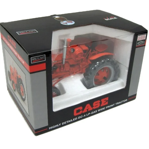 Manufacturer_SpecCast Tractors<1/16 CASE DC4-LP Wide Front by Spec