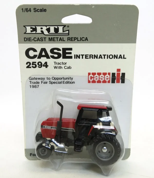 Manufacturer_ERTL Tractors<1/64 Case IH 2594, 1987 Trade Fair Edition by ERTL