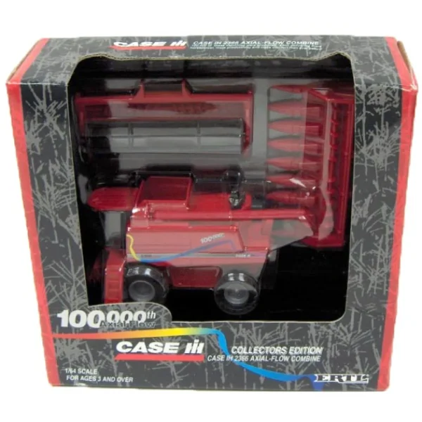 Manufacturer_ERTL Combines & Harvesters<1/64 Case IH 2366 Axial-Flow Combine, 100,000th Collectors Edition by ERTL