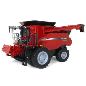 Manufacturer_ERTL Implements | Combines & Harvesters<1/16 Case IH 8240 Combine & Red J&M 875 Grain Cart Set, ERTL Big Farm