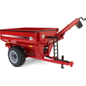 Manufacturer_ERTL Implements | Combines & Harvesters<1/16 Case IH 8240 Combine & Red J&M 875 Grain Cart Set, ERTL Big Farm