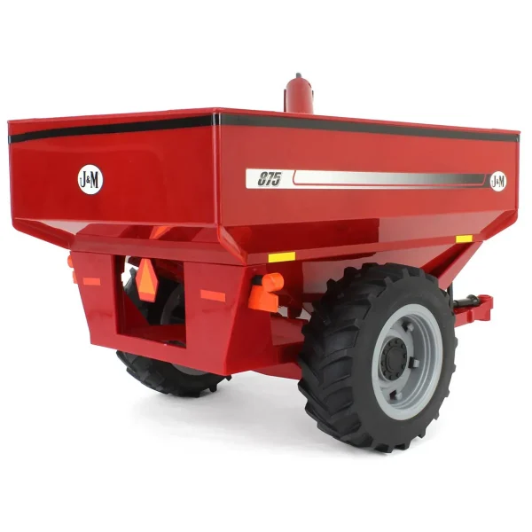 Manufacturer_ERTL Implements | Combines & Harvesters<1/16 Case IH 8240 Combine & Red J&M 875 Grain Cart Set, ERTL Big Farm